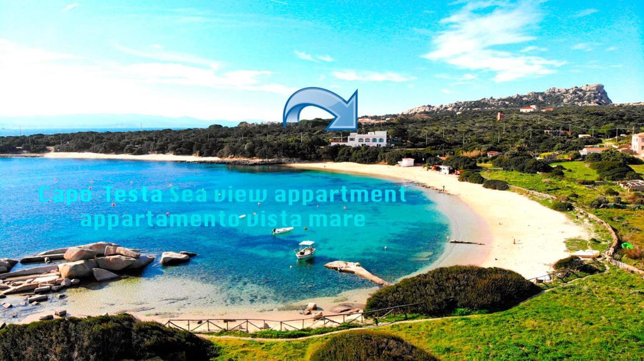 Capo Testa Vista Mare Екстериор снимка